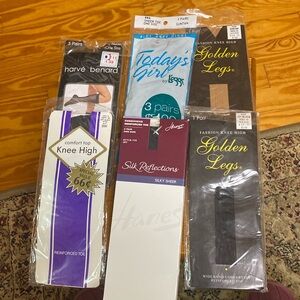 Bundle of 6 bag of knee high